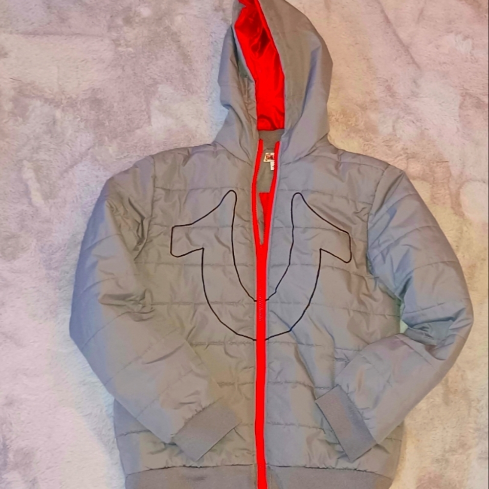 Boys Large True Religion puffer jacket